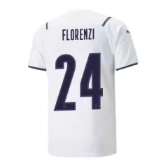 Italy Jersey Custom Away FLORENZI #24 Soccer Jersey 2021 - bestsoccerstore