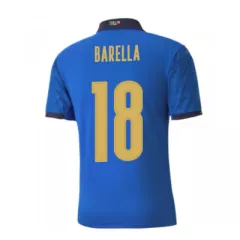Italy Jersey Custom Home BARELLA #18 Soccer Jersey 2020 - bestsoccerstore