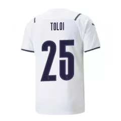 Italy Jersey Custom Away TOLOI #25 Soccer Jersey 2021 - bestsoccerstore