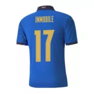 Italy Jersey Custom Home IMMOBILE #17 Soccer Jersey 2020 - bestsoccerstore