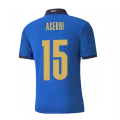 Italy Jersey Custom Home ACERBI #15 Soccer Jersey 2020 - bestsoccerstore