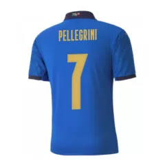 Italy Jersey Custom Home PELLEGRINI #7 Soccer Jersey 2020 - bestsoccerstore