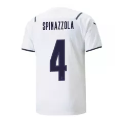 Italy Jersey Custom Away SPINAZZOLA #4 Soccer Jersey 2021 - bestsoccerstore