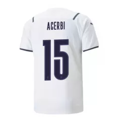 Italy Jersey Custom Away ACERBI #15 Soccer Jersey 2021 - bestsoccerstore