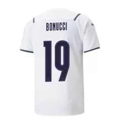 Italy Jersey Custom Away BONUCCL #19 Soccer Jersey 2021 - bestsoccerstore