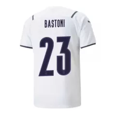 Italy Jersey Custom Away BASTONI #23 Soccer Jersey 2021 - bestsoccerstore