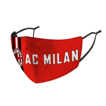 AC Milan Soccer Face Mask - 01