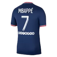 PSG Jersey Custom Home MBAPPÉ #7 Soccer Jersey 2021/22 - bestsoccerstore