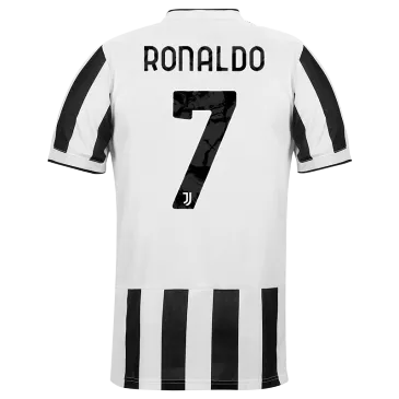 Juventus Jersey Custom Home RONALDO #7 Soccer Jersey 2021/22