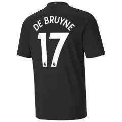 Manchester City Jersey Custom Away DE BRUYNE #17 Soccer Jersey 2020/21 - bestsoccerstore