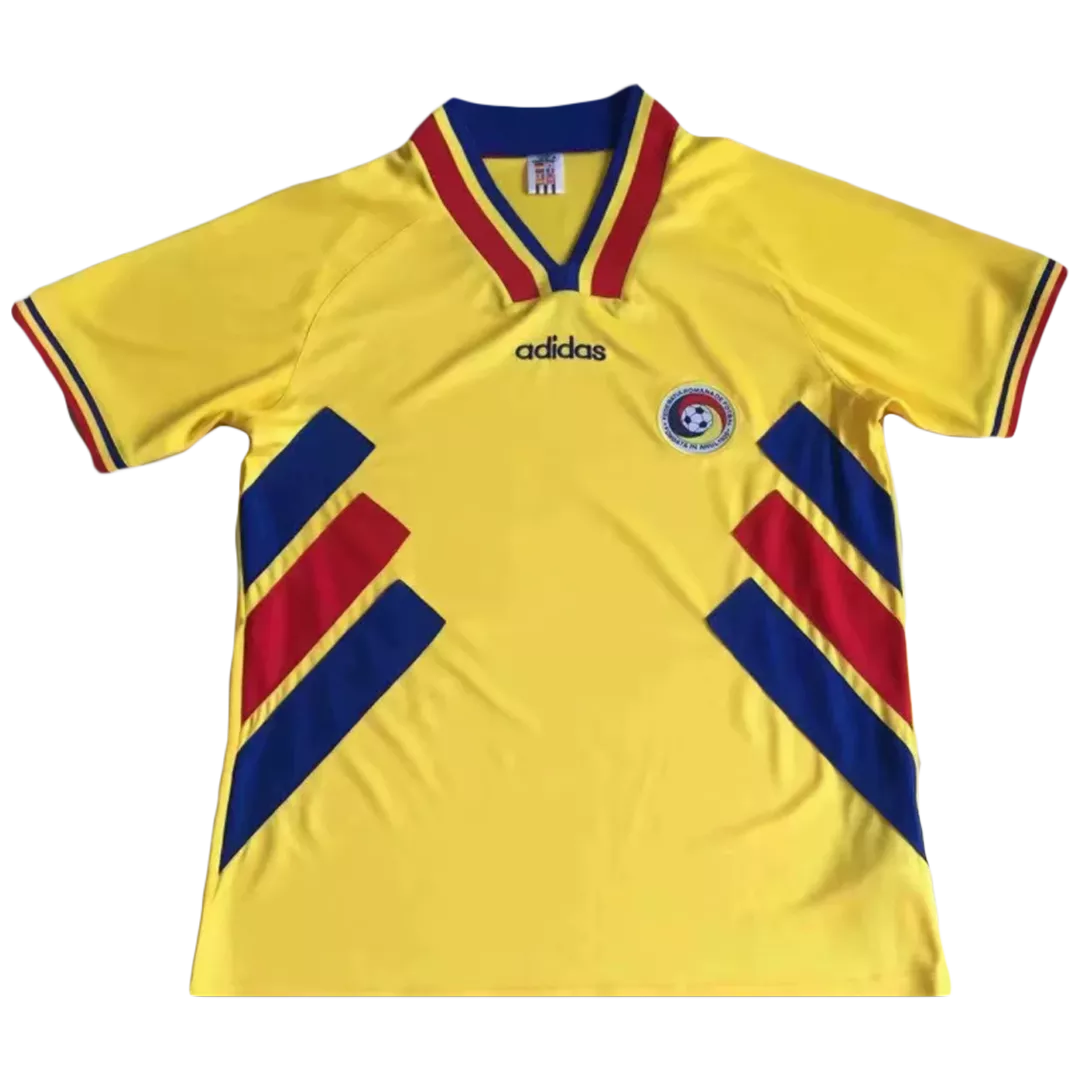 Romania Jersey Custom Home Soccer Jersey 1994 - bestsoccerstore