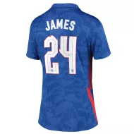 England Jersey Custom Away JAMES #24 Soccer Jersey 2020/21 - bestsoccerstore