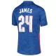 England Jersey Custom JAMES #24 Soccer Jersey Away 2020 - bestsoccerstore