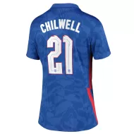 England Jersey Custom Away CHILWELL #21 Soccer Jersey 2020/21 - bestsoccerstore