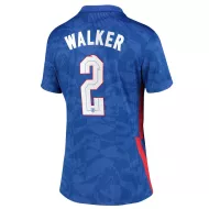 England Jersey Custom Away WALKER #2 Soccer Jersey 2020/21 - bestsoccerstore