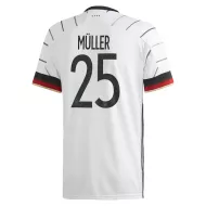 Germany Jersey Custom Home MÜLLER #25 Soccer Jersey 2020/21 - bestsoccerstore