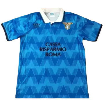 Lazio Jersey Home Soccer Jersey 1989 - bestsoccerstore