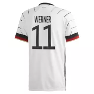 Germany Jersey Custom Home VWERNER #11 Soccer Jersey 2020/21 - bestsoccerstore