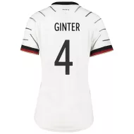 Germany Jersey Custom Home GINTER #4 Soccer Jersey 2020/21 - bestsoccerstore