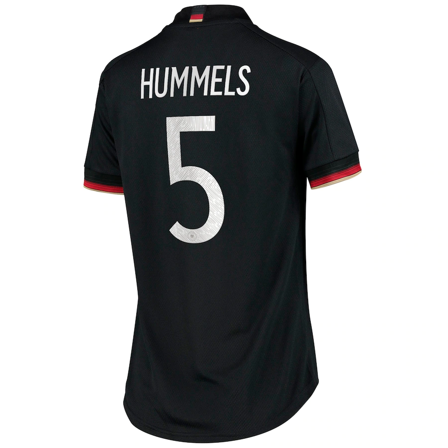 Germany Jersey Custom Away HUMMELS 5 Soccer Jersey 2020/21