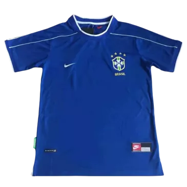 Brazil Jersey Away Soccer Jersey 1998 - bestsoccerstore
