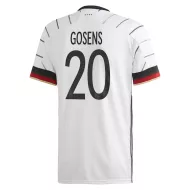 Germany Jersey Custom Home GOSENS #20 Soccer Jersey 2020/21 - bestsoccerstore