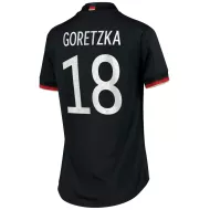 Germany Jersey Custom Away GORETZKA #18 Soccer Jersey 2020/21 - bestsoccerstore