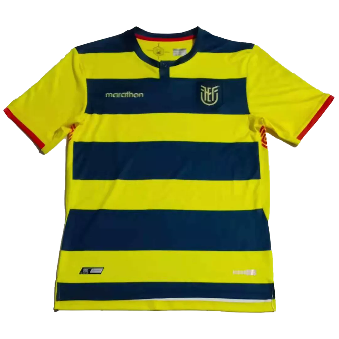 Ecuador Jersey Home Soccer Jersey 2021/22 - bestsoccerstore