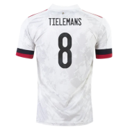 Belgium Jersey Custom Away TIELEMANS #8 Soccer Jersey 2020