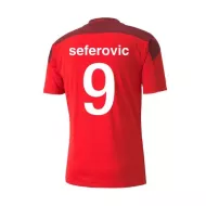 Switzerland Jersey Custom Home SEFEROVIC #9 Soccer Jersey 2021 - bestsoccerstore