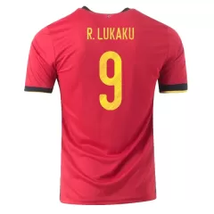Belgium Jersey Custom Home R.LUKAKU #9 Soccer Jersey 2020 - bestsoccerstore