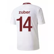 Switzerland Jersey Custom Away ZUBER #14 Soccer Jersey 2020 - bestsoccerstore
