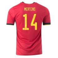 Belgium Jersey Custom Home MERTENS #14 Soccer Jersey 2020