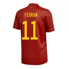 Spain Jersey Custom Home FERRAN #11 Soccer Jersey 2020 - bestsoccerstore