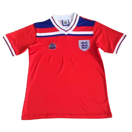 England Retro Jersey Away Soccer Shirt 1980 - bestsoccerstore