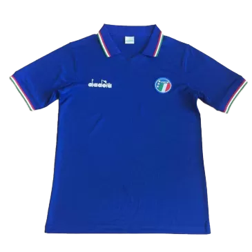 Italy Jersey Home Soccer Jersey 1986 - bestsoccerstore