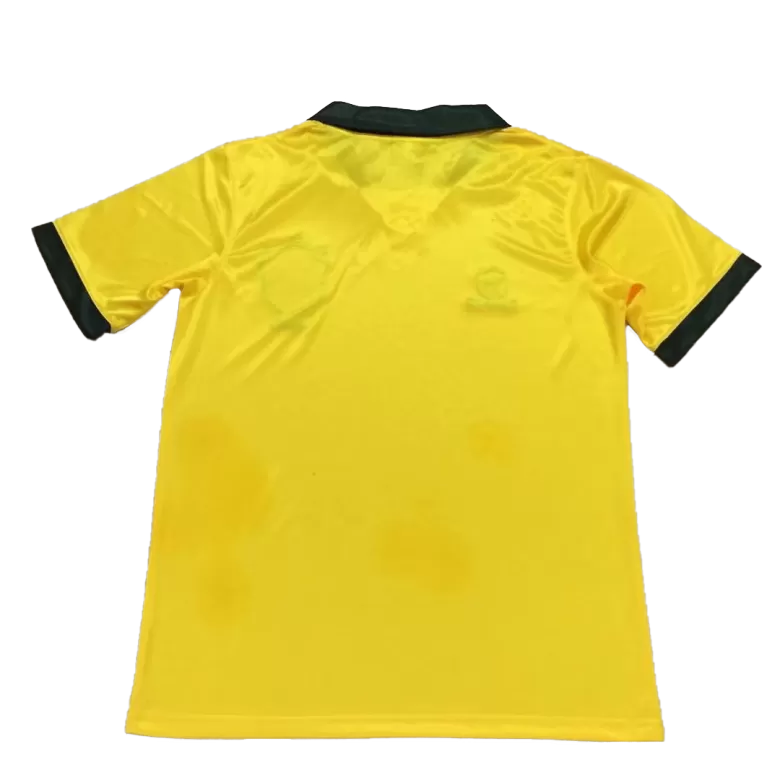 Brazil Retro Jersey Home Soccer Shirt 1988 - bestsoccerstore
