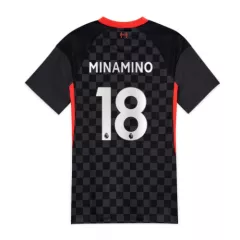 Liverpool Jersey Custom Third Away MINAMINO #18 Soccer Jersey 2020/21 - bestsoccerstore