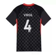 Liverpool Jersey Custom Third Away VIRGIL #4 Soccer Jersey 2020/21 - bestsoccerstore
