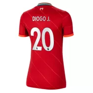 Liverpool Jersey Custom Home DIOGO J. #20 Soccer Jersey 2021/22 - bestsoccerstore