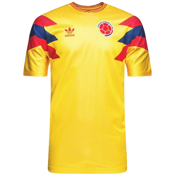 1989/1990 Colombia Adidas away jersey n10