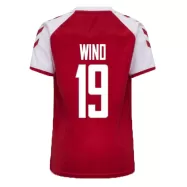 Denmark Jersey Custom Home WIND #19 Soccer Jersey 2021 - bestsoccerstore
