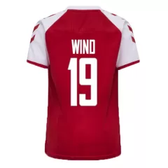 Denmark Jersey Custom Home WIND #19 Soccer Jersey 2021 - bestsoccerstore