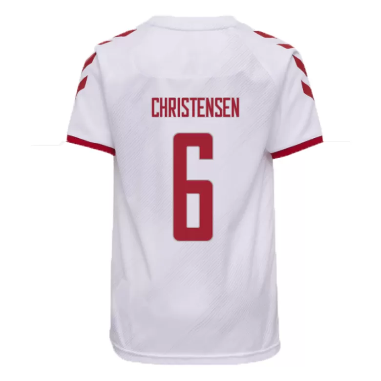 Denmark Jersey Custom CHRISTENSEN #6 Soccer Jersey Away 2021