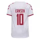 Denmark Jersey Custom ERIKSEN #10 Soccer Jersey Away 2021 - bestsoccerstore