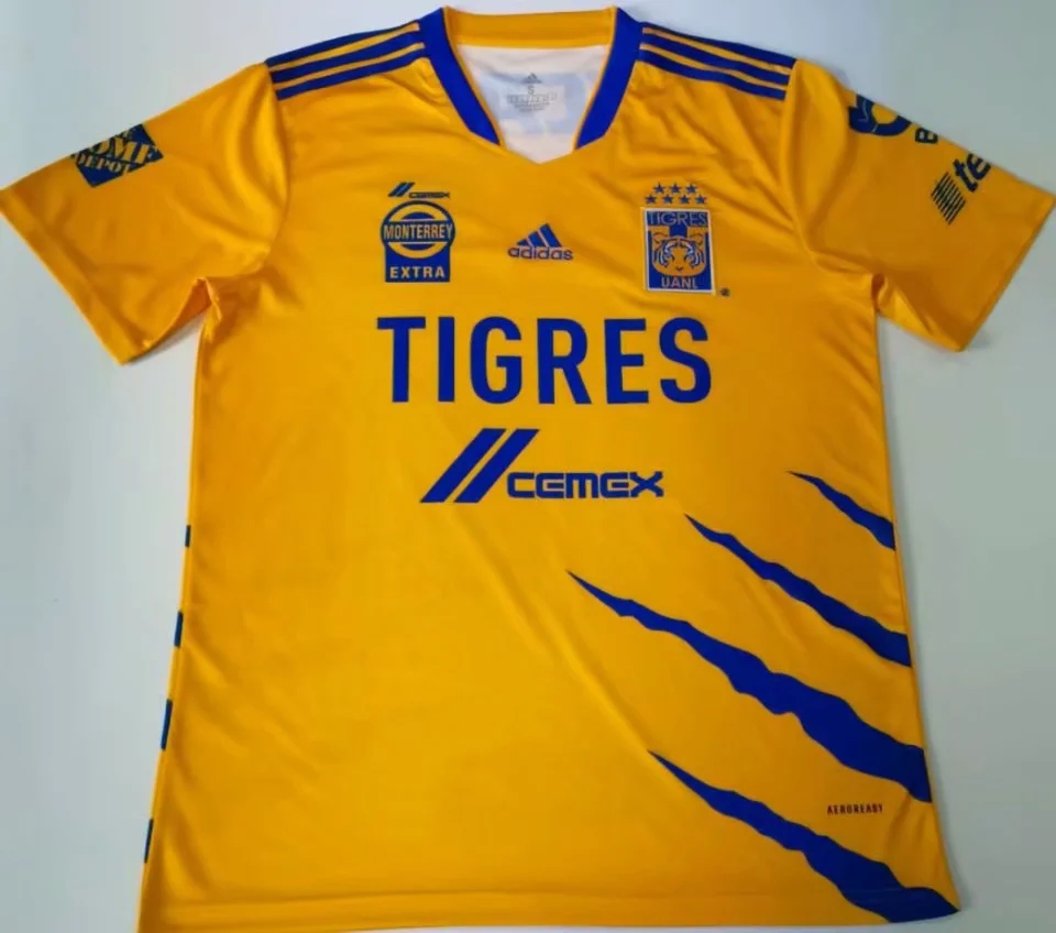 Tigres UANL Jersey Home Soccer Jersey 2021/22
