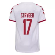 Denmark Jersey Custom Away STRYGER #17 Soccer Jersey 2021 - bestsoccerstore
