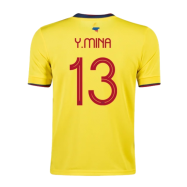 Colombia Jersey Home Y.MINA #13 Soccer Jersey 2021
