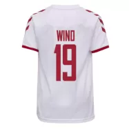 Denmark Jersey Custom Away WIND #19 Soccer Jersey 2021 - bestsoccerstore