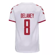 Denmark Jersey Custom Away DELANEY #8 Soccer Jersey 2021 - bestsoccerstore